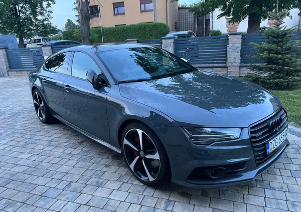 audi Audi A7 cena 152999 przebieg: 163000, rok produkcji 2016 z Woźniki